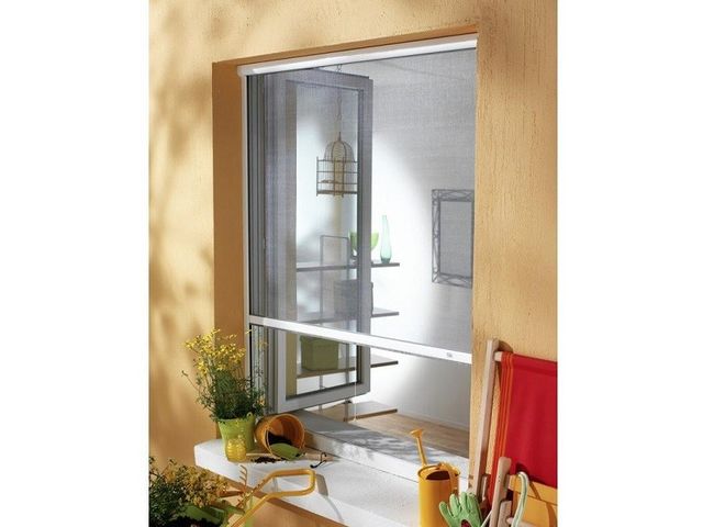Moustiquaire NEW IDEA verticale - Blanche - 100xH.180 - NID100180AV26