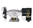 Touret à meuler brosse industriel dia. 200 mm 2800 rpm 750 W 400V garantie Optimum 10 ans Optigrind GZ20C