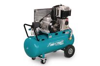 Compresseur mobile à entraînement par courroie à huile cuve 100 L 5,5 kW / 7,5 Ch 10 bars 850 l/min 400V Aircraft AIRSTAR 853/100