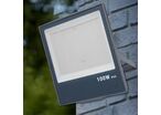 Projecteur Extérieur GRIS 100W IP65 - Blanc Chaud 2300K - 3500K