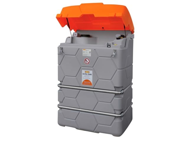 Cuve-station récupération huiles usées 1500 L pour extérieur CDP1500 CUBEHUC