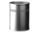 Corbeille à papier ronde en métal ajouré 15 litres