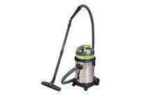 Aspirateur eau et poussière avec prise intégrée - 33 litres cuve en acier inoxydable - 1 moteur 1 kW 230 V - 72 dB(A) Cleancraft WETCAT 133 IE