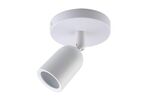 Spot LED en Saillie Orientable pour Ampoule GU10 - Blanc