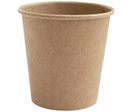 Gobelet carton kraft brun 120ml / 4oz (x3000) Firplast