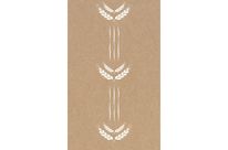 Sac à Pain Papier kraft brun  250+70x420mm Imp.PPT blanc X250 Firplast