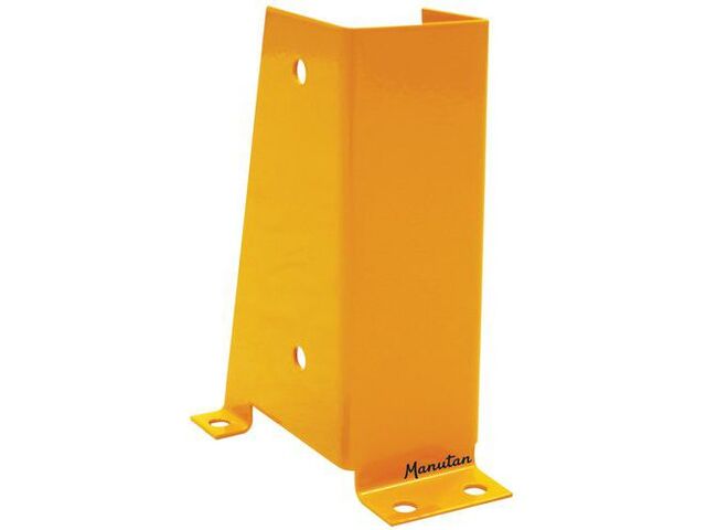 Manutan Expert - Protection d'angle pour pieds d'échelle - Acier Orange - Butoir de sécurité