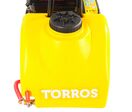 Compacteur à plaque vibrante 12,1 kN - Avec réservoir d'eau - Moteur essence 6,5ch - Plaque 48 x 36 cm Torros TPT1205W