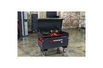 Armorgard - Coffre de Chantier Tuffbank TB2 - 1150x615x640 mm Noir/Gris - Robuste et Sécurisé