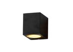 Applique Murale LED IP44 Rectangle pour Ampoules GU10 - Noir
