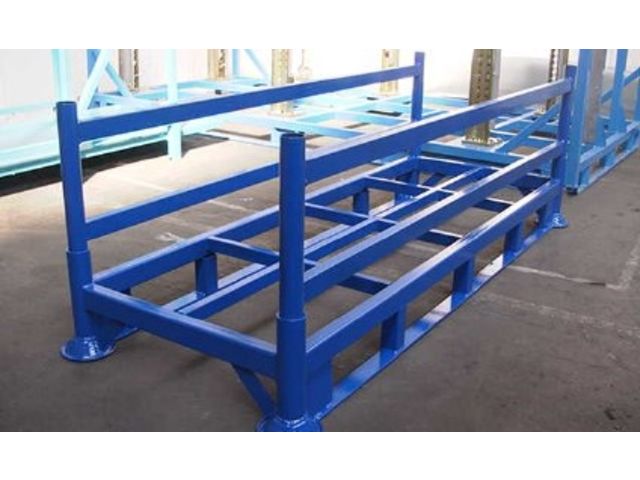 STOCKAGE - PALETTE À RIDELLES AMOVIBLES