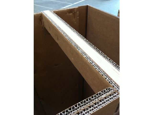 Caisses-palettes en carton très épais et en bois contreplaqué 9 mm | Sofrapack