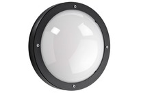 Hublot extérieur aluminium PRIMO Noir MAT E27 CFL 230V