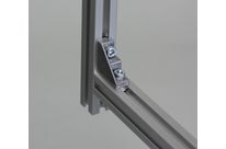 Equerre de fixation profilés 6 mm