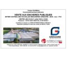 Vente aux enchères publiques : entier contenu des nouvelles MENUISERIES GREGOIRE bois /alu /pvc