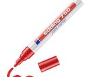 Edding - Marqueur Peinture E750 Rouge - Pointe Ogive 2-4mm - Idéal Marquage Industriel