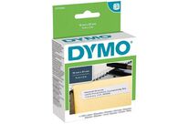 Dymo - Rouleau d&amp;#039;étiquettes multi-usages 19x51mm Blanc - 500 étiquettes - Repositionnables, Éco-responsables, FSC