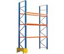Manorga - Rack à palettes Easy-Rack Départ - 4500x2700x1100mm - Époxy Bleu/Orange - 4 Niveaux - 1600kg/niveau