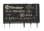 Relais de puissance PCB 1RT | Finder série 34 24V c.c.