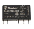 Relais de puissance PCB 1RT | Finder série 34 24V c.c.