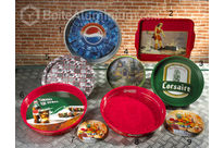 Plateaux métalliques