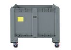 Caisse palette 550 litres - 1200x800x850 - 4 roues