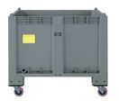 Caisse palette 550 litres - 1200x800x850 - 4 roues