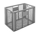 Bac gerbable norme Europe 600x400x420 mm ajouré - Poignées ouvertes
