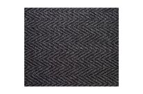 Tapis Polypro Fibre En Chevron 90 X150 Cm Anth Racite