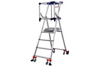 Duarib - Plateforme Wheelys 4 marches - Hauteur fixe 0.95m - Hyper mobile - Aluminium - Charge 150kg