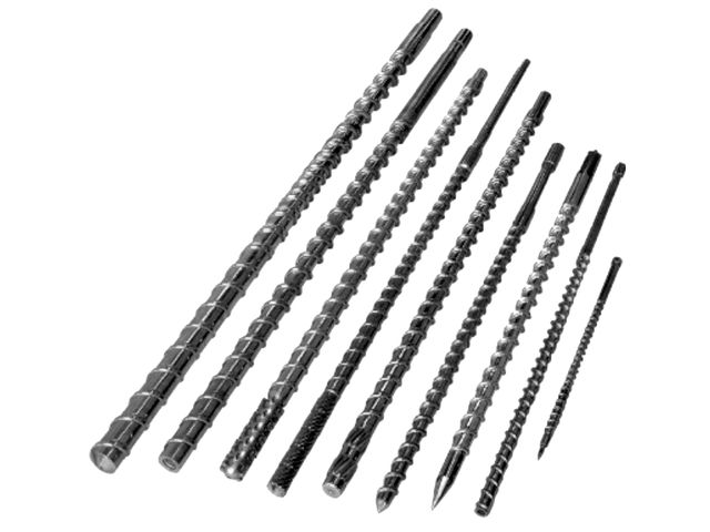 Vis  pour l'injection plastique 