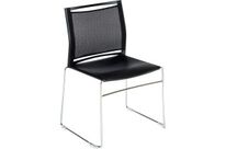 Chaise empilable dossier filet