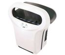 JVD - Sèche-mains EXP'AIR 800W Blanc Aluminium - Débit 140m³/h - IP44 - Éco-responsable