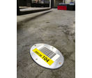 Plaque de marquage au sol 