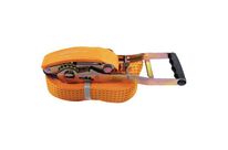 Manutan Expert - Sangle d&amp;#039;arrimage cliquet 9m 2.5T Orange - Largeur 50mm - Norme EN 1295-2