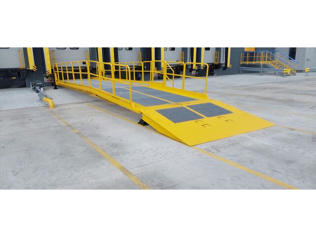 Réhausse de quai mobile réglable pour VUL – capacité statique 5 000 kg