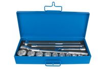 Coffret métal de douilles 3/4"  - 14 Pièces