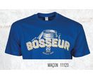 Tee-shirt Maçon Bleu-bugatti XXXL