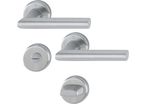 Garniture de porte HOPPE Utrech - Inox - Bec de cane condamnation - 3940701