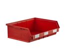 Lot de 14 bacs à bec plastique 19L rouge