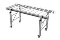 Convoyeur à rouleaux d&amp;#039;entrée et de sortie 500x1500 mm pour scie radiales RAS55 / RAS90 / RAS90H Holzkraft 5660005