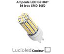 Ampoule LED G9 69 SMD 5050 Lumière du jour