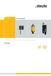 Catalogue Catalogue - gamme ATEX - commutateurs 3G/D, 2G/D & conçus pour les températures extrêmes, l'agroalimentaire et les milieux maritimes