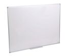 Manutan Expert - Tableau Blanc Émaillé Magnétique 90x120cm - Surface Écriture Durable - Cadre Aluminium - 10 Ans Garantie