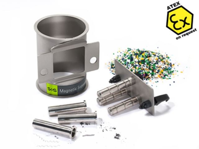 Aimant tubulaire à intégrer dans des conduites | EXTRACTOR-J   