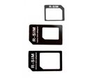 Adaptateur Carte Sim Nano + Micro Sim 3 en 1