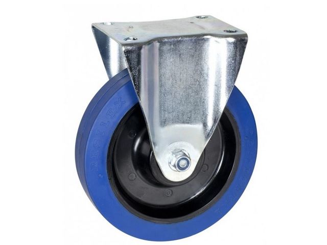 Roulette de manutention Maxi-roll Résilex bleu 200 mm