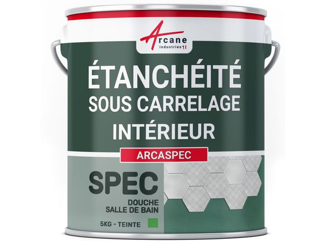 Étanchéité salle de bain - SPEC