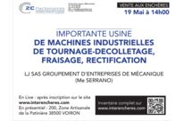 VENTE AUX ENCHÈRES 19 Mai à 14h00