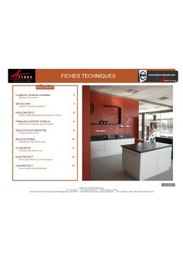 Gamme Béton ciré (fabrication à notre usine Arcane Industries depuis 1995, haute résistance) 